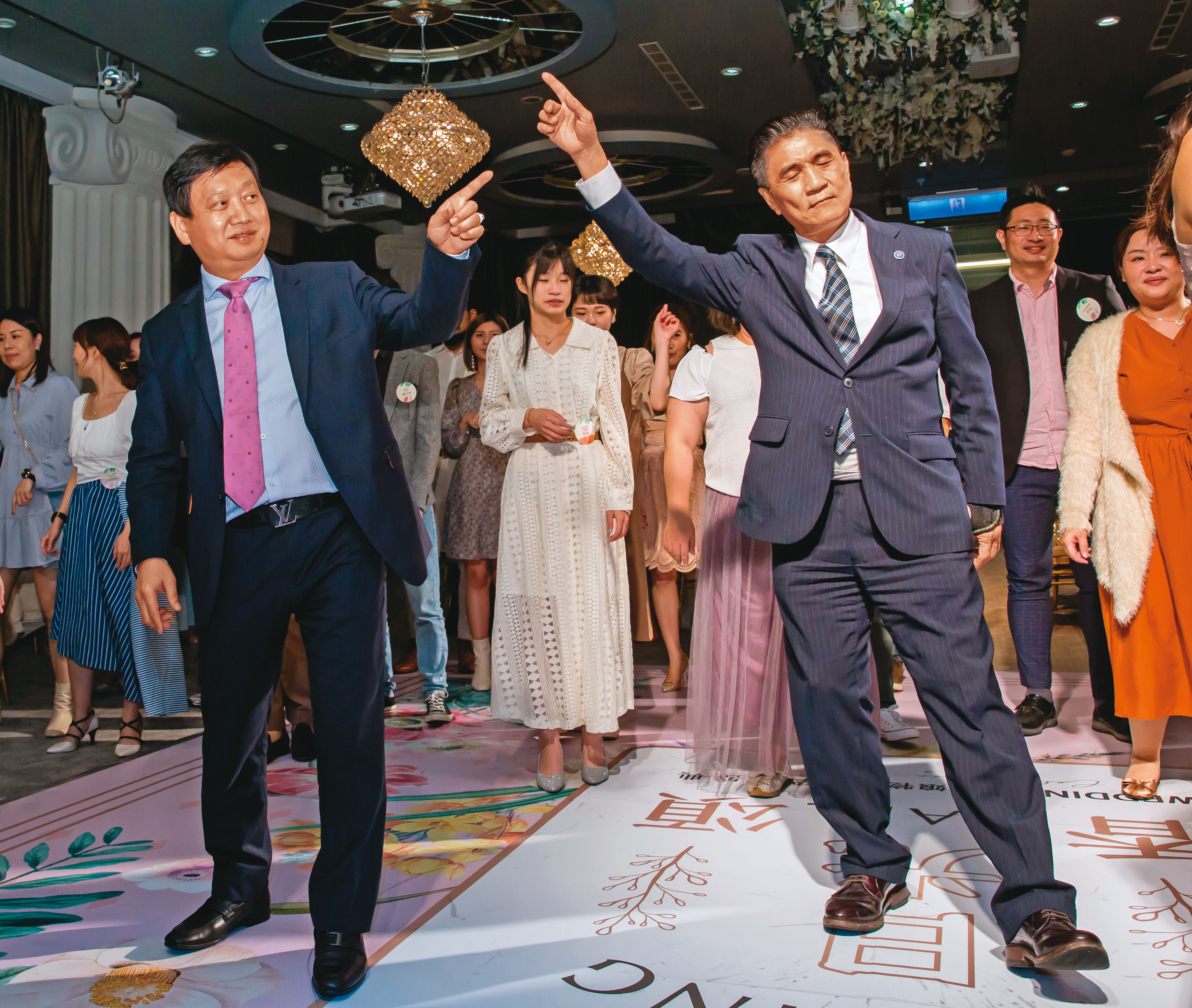 許湘鋐與李日東相識多年，現在成為事業夥伴。