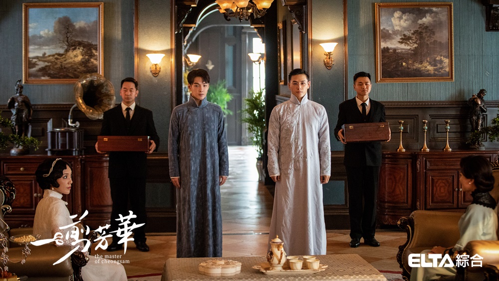 張昊唯（左3）將與洪堯（右3）上演裁縫之爭。（愛爾達電視提供）