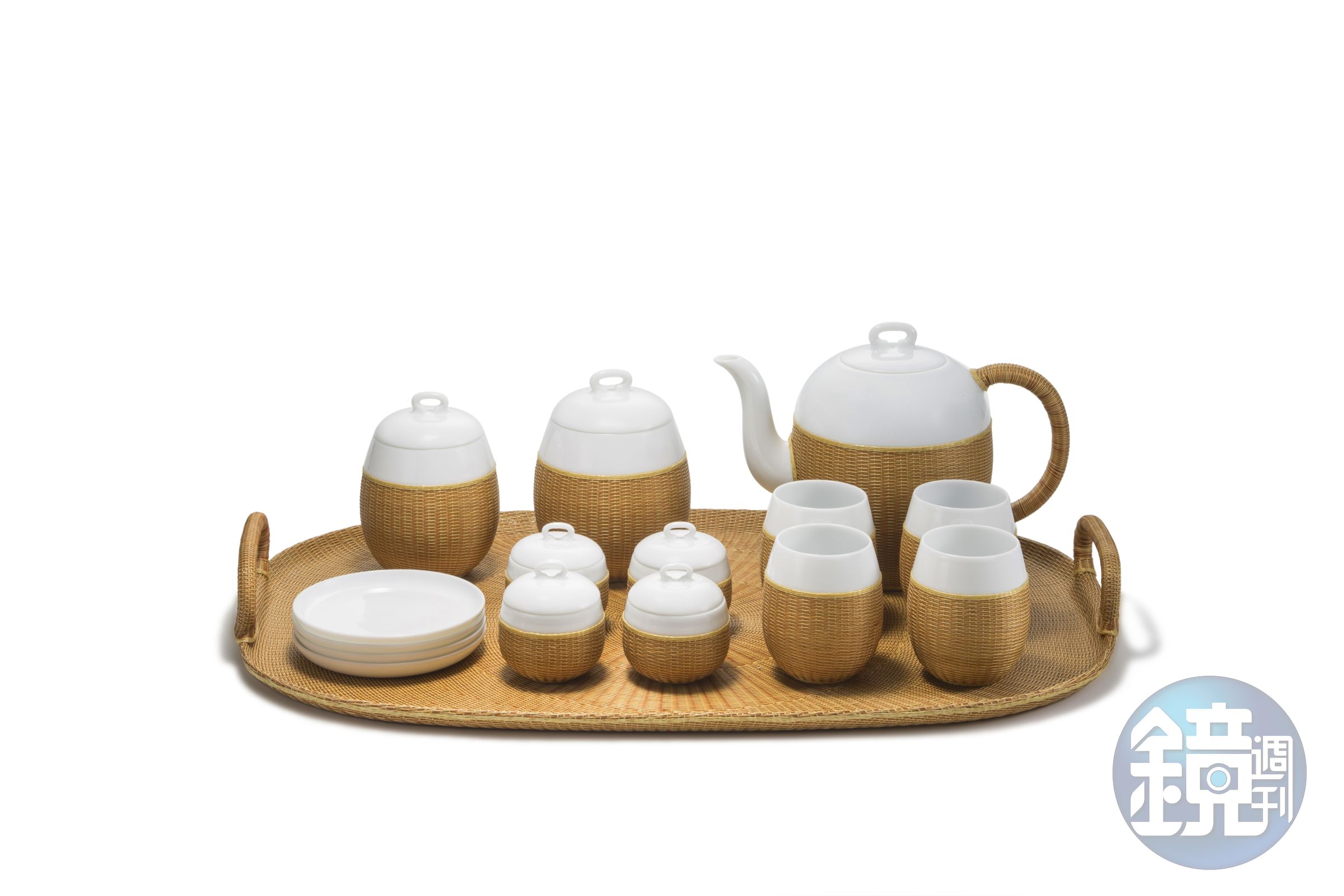 「橋」茶具。（美之心提供）