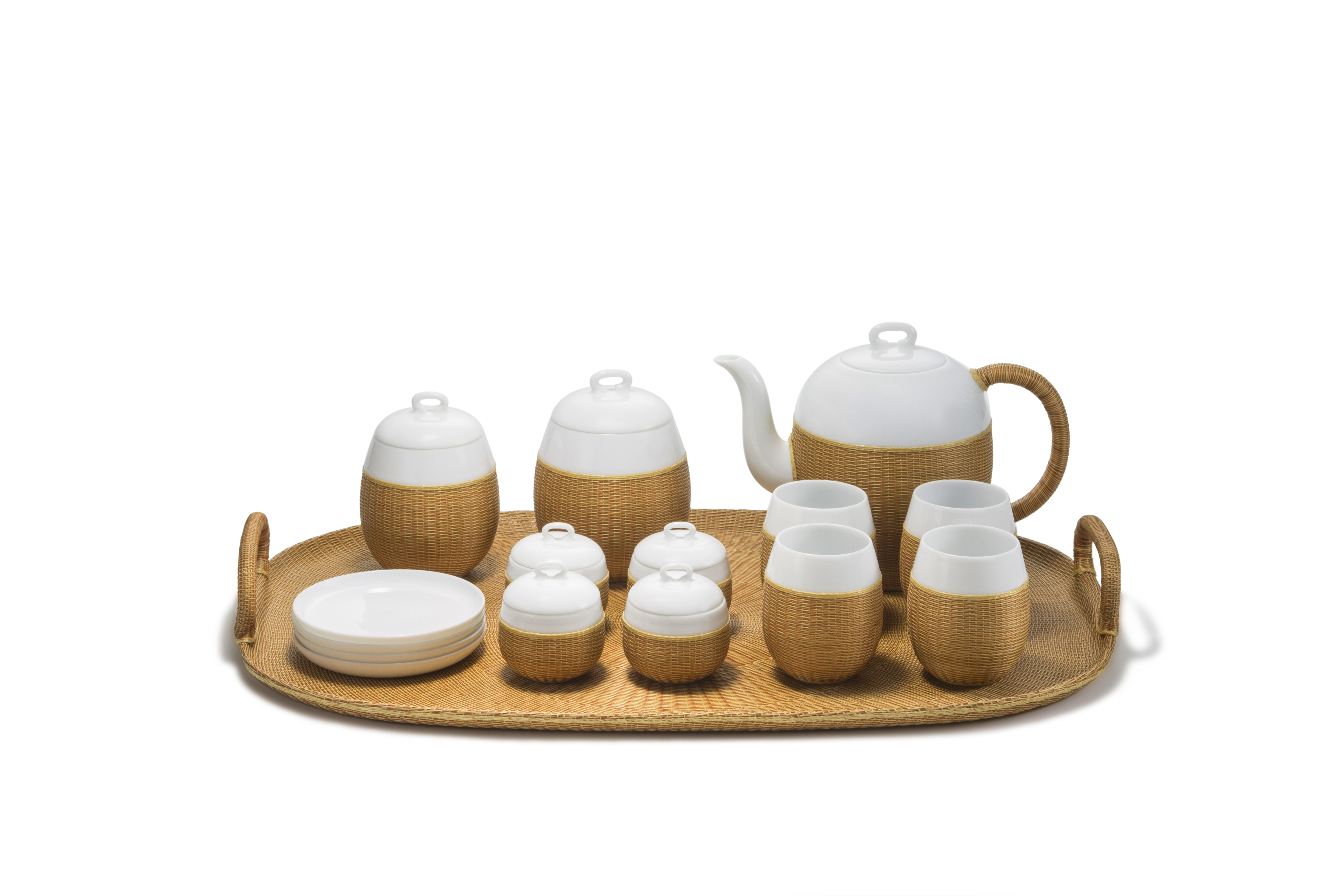 「橋」茶具。（美之心提供）