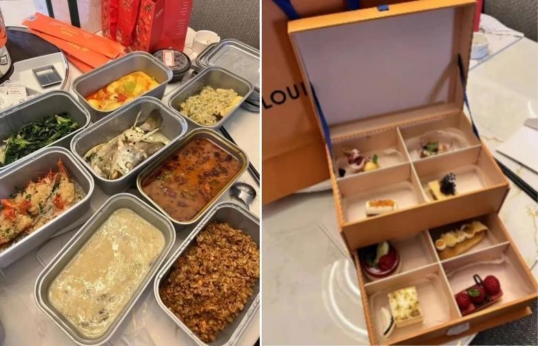 中國精品名牌為了取悅頂級VIP，在上海封控時期爭搶打理富豪客戶的三餐和下午茶。（翻攝騰訊「王耳朵先生」）