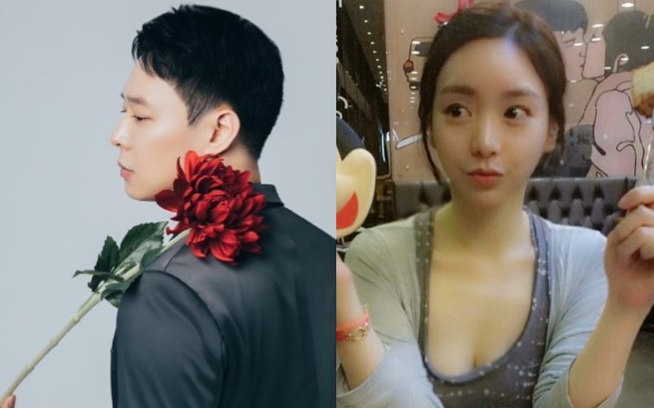 朴有天（左圖）曾被控廁所施暴，與前未婚妻黃荷娜（右圖）一起涉毒。（翻攝自朴有天、黃荷娜IG）