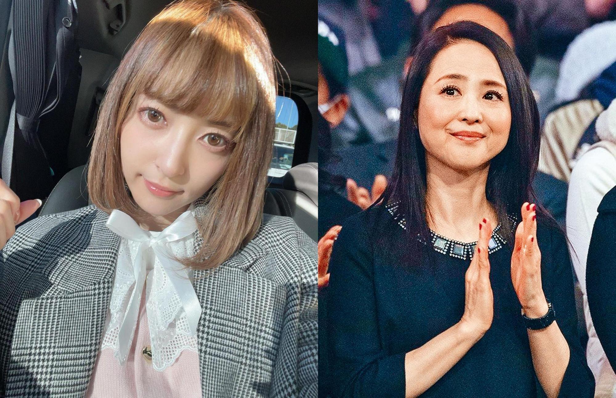 松田聖子在晚餐秀提及愛女沙也加,數度噴淚。(左翻攝沙也加IG)