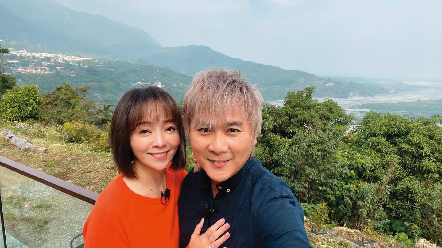 王仁甫、季芹和小孩走旅遊的戶外路線。（翻攝自王仁甫臉書）