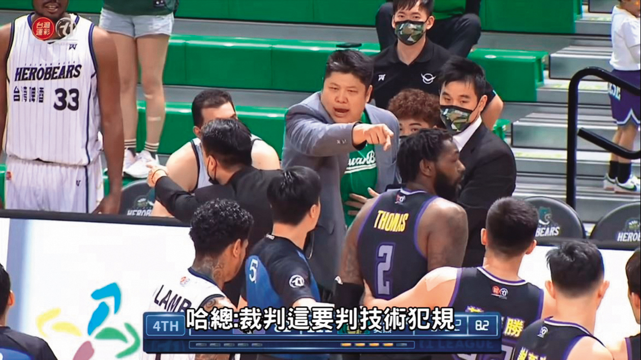 哈孝遠去年9月接下台啤職籃總經理一職。（翻攝自海綿大YouTube）
