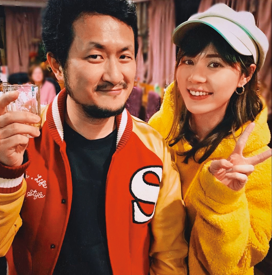 柯震東與九把刀(左)合作密切,潔西卡(右)自然跟他也多有交集。(翻攝自jessica IG)