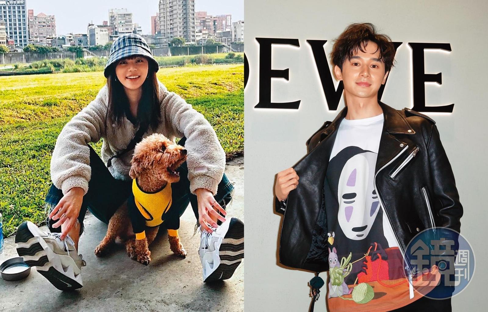 事隔數年，張軒睿傳出交了新歡，對象是柯震東的經紀人潔西卡。潔西卡跟張軒睿都是愛狗人士，想必有許多共同話題可以聊。（左圖翻攝自jessica IG）