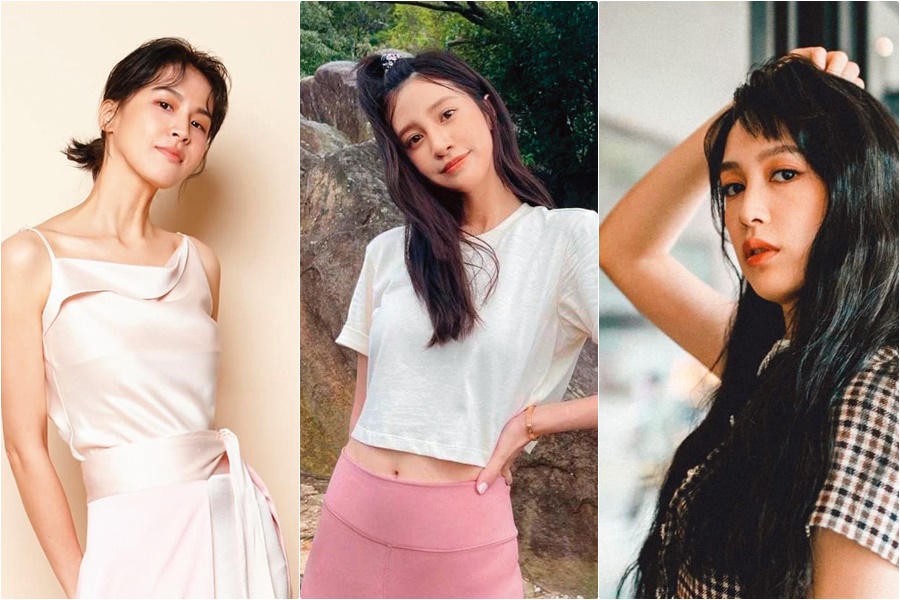 與男伴登頂互拍嘟嘴放電　女星爬山狂飄粉紅泡泡