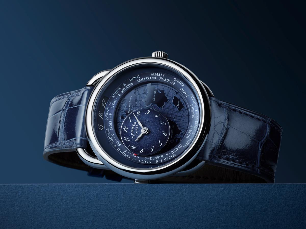愛馬仕Arceau Le Temps Voyageur世界時區錶款