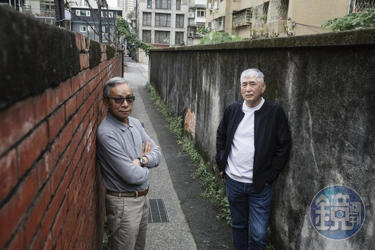 編導吳念真(左)與藝術監督兼演員柯一正(右)在《人間條件》系列中合作無間。