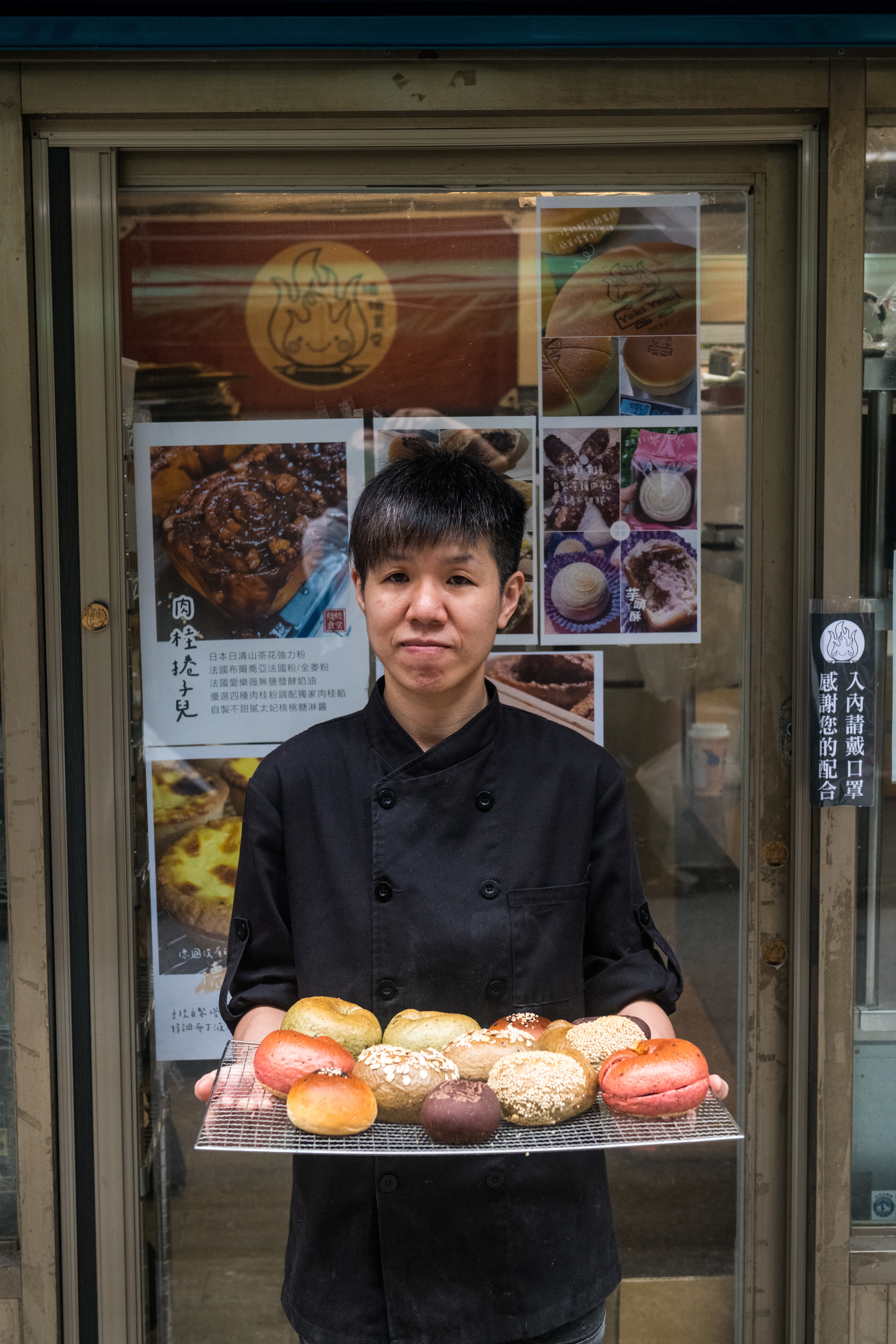燒燒做的原味系貝果不只在國內受歡迎，還曾有香港人跨海預訂。