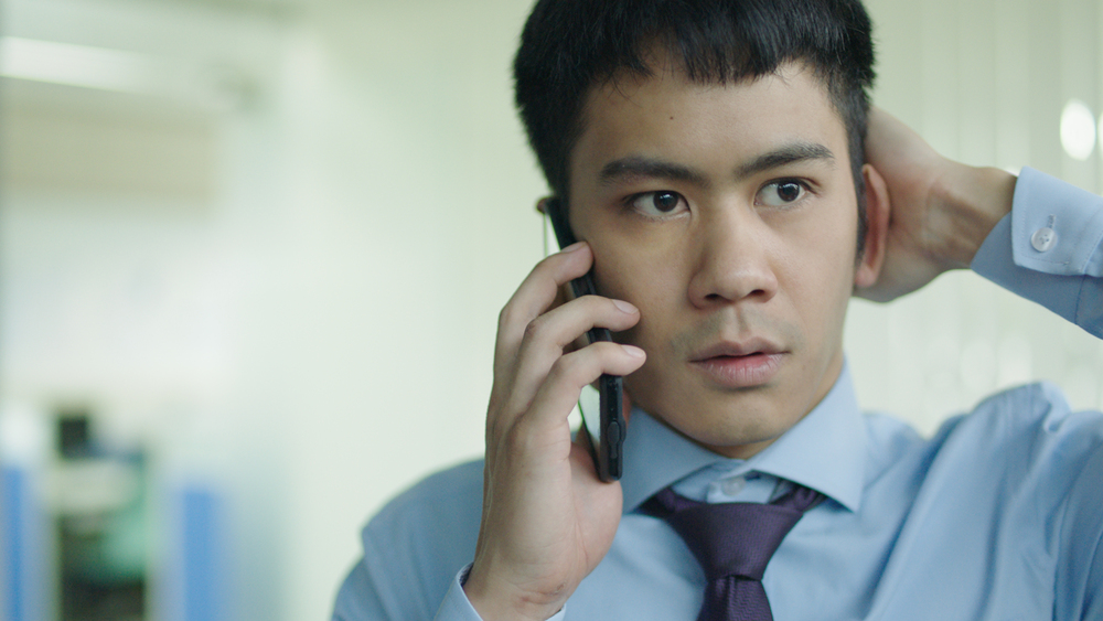 李淳本身是房地產投資門外漢，卻在片中飾演野心勃勃的投資顧問，只能辛苦背專有名詞。（双喜提供）