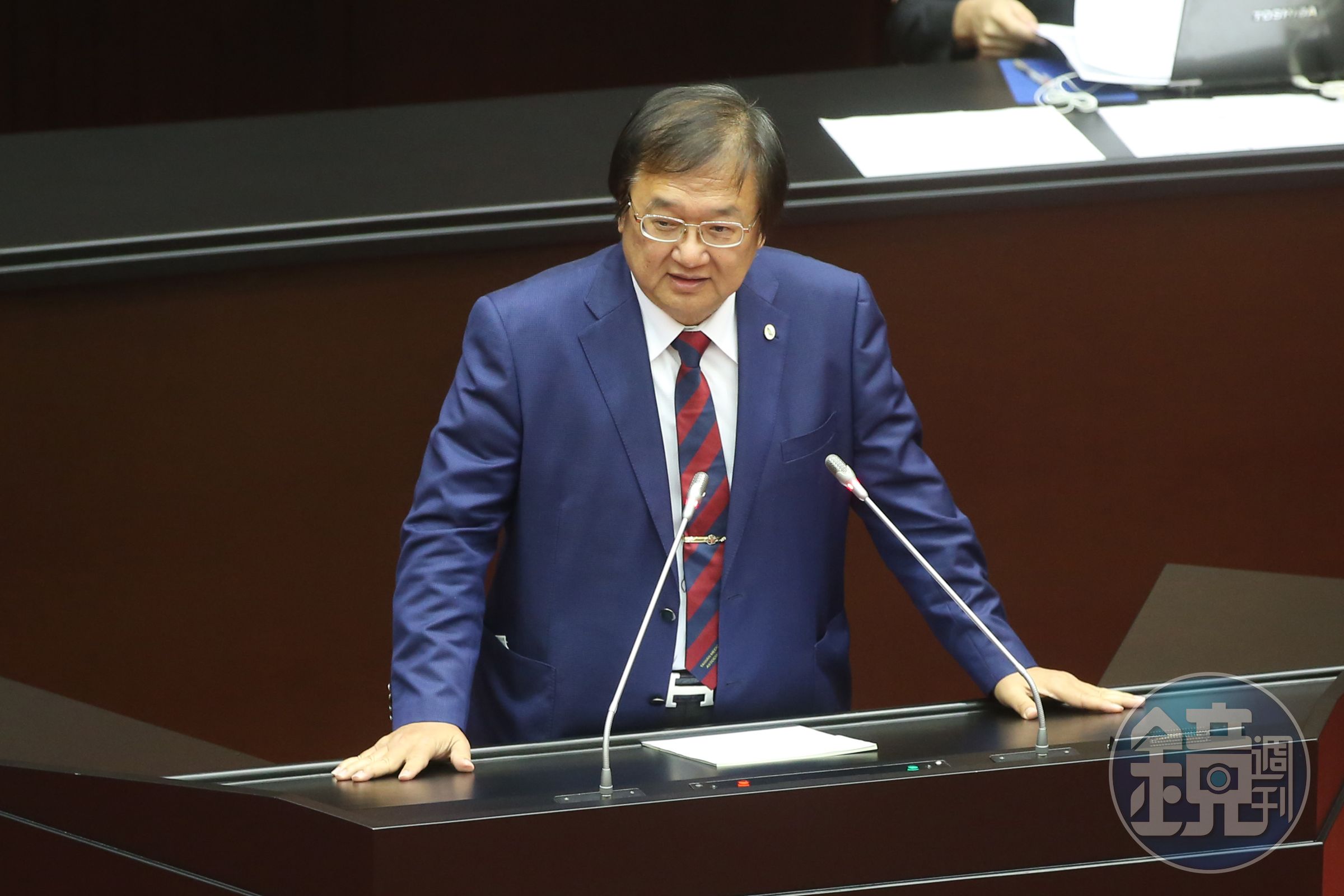 外傳民進黨不分區立委邱泰源可能是衛福部長的接班人選，不過他本人稱自己不關心這件事。（本刊資料照）