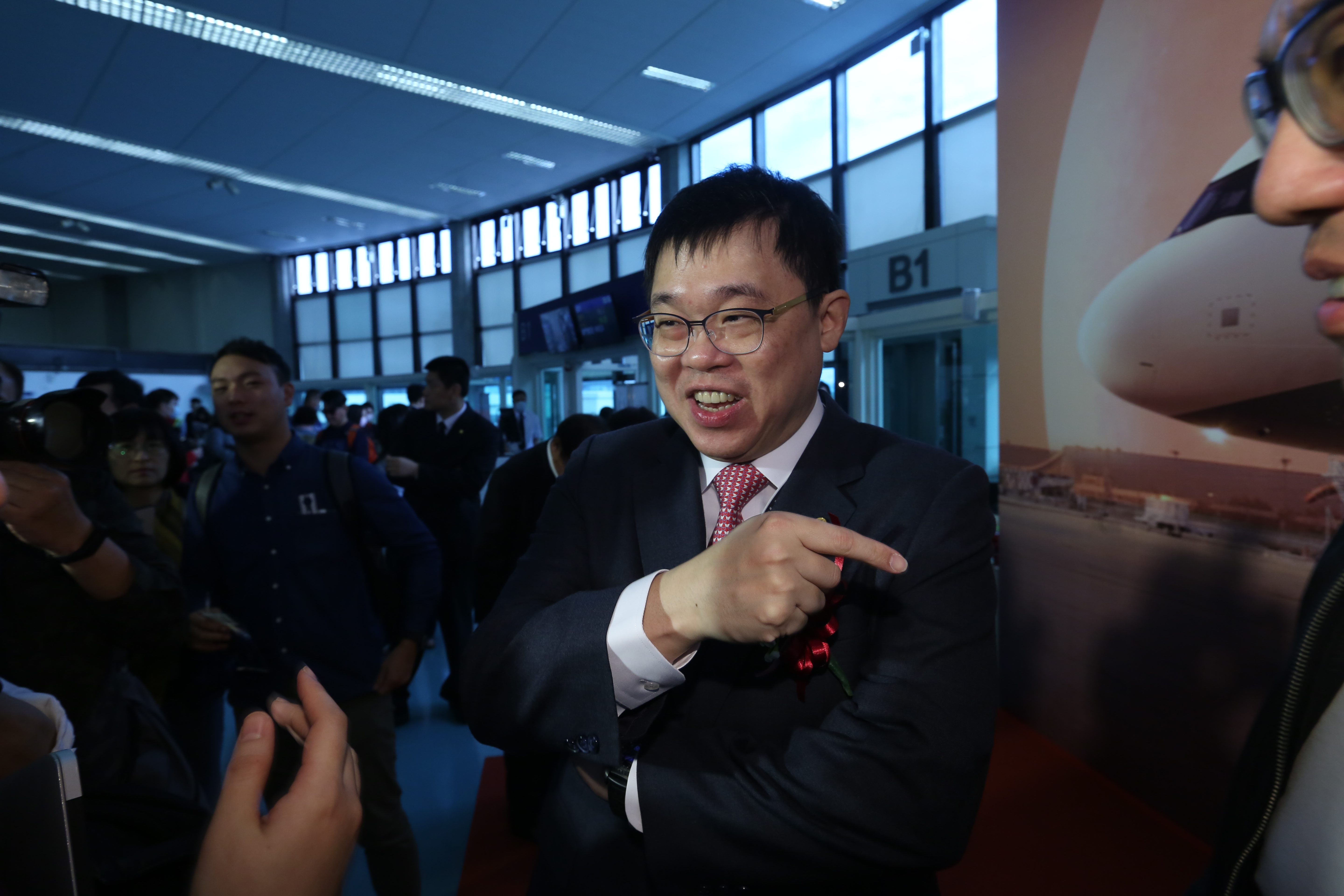 胡采蘋形容張國煒重返長榮集團「比大S具俊曄復合還神奇」。（本刊資料照）