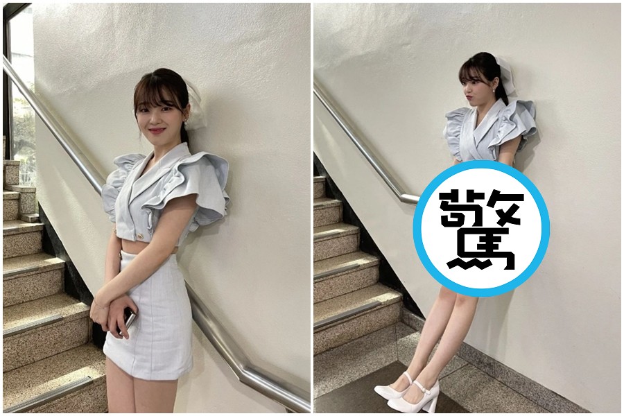 Oh My Girl勝熙近日一張照片吸引網友目光。（翻攝自hyun_maxiang IG）