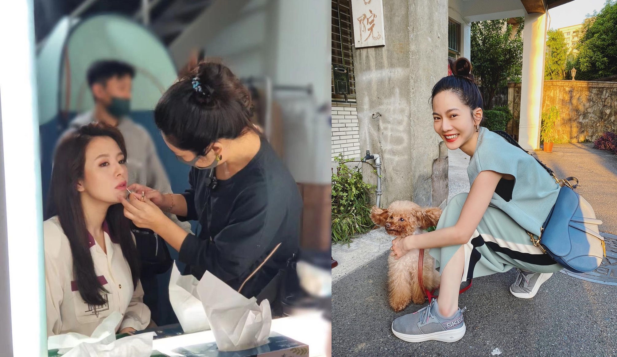 劉品言（左）曾之喬從Sweety出發，如今變得成熟，事業也各自精彩。（翻攝自劉品言IG曾之喬IG）