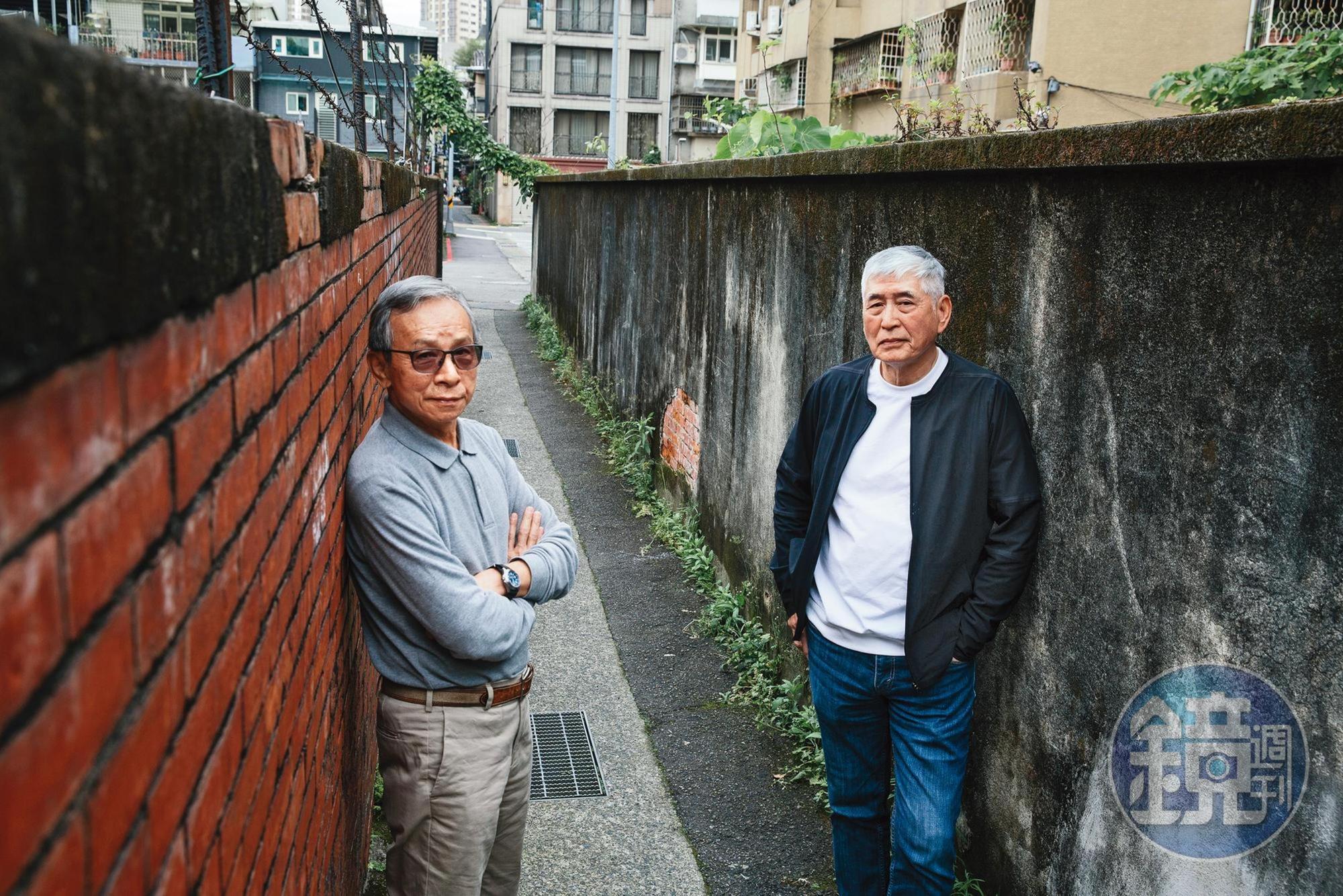 編導吳念真(左)與藝術監督兼演員柯一正(右)在《人間條件》系列中合作無間。
