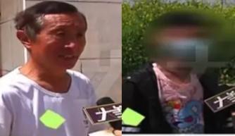 中國河南省鞏義市一名12歲的男童小祥(右),刷光阿公(左)養老金帳戶裡的錢,共買了61件商品。(翻攝自大參考、九派新聞)