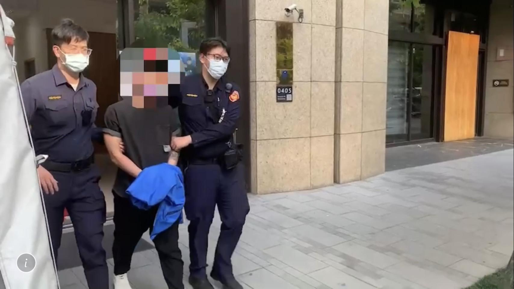 警方訊後將吳男依法送辦。(翻攝畫面)