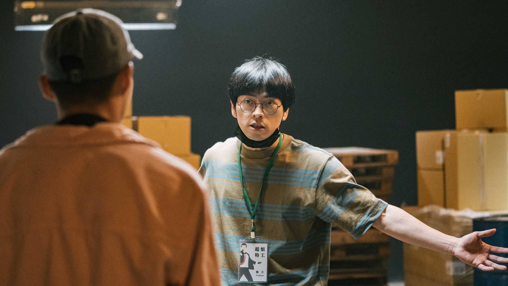 蕭永裕(圖)與黃冠智曾合作奇幻劇《妖怪人間》,2人在《超煩特工》再度攜手合作。(沉默老兵電影提供
