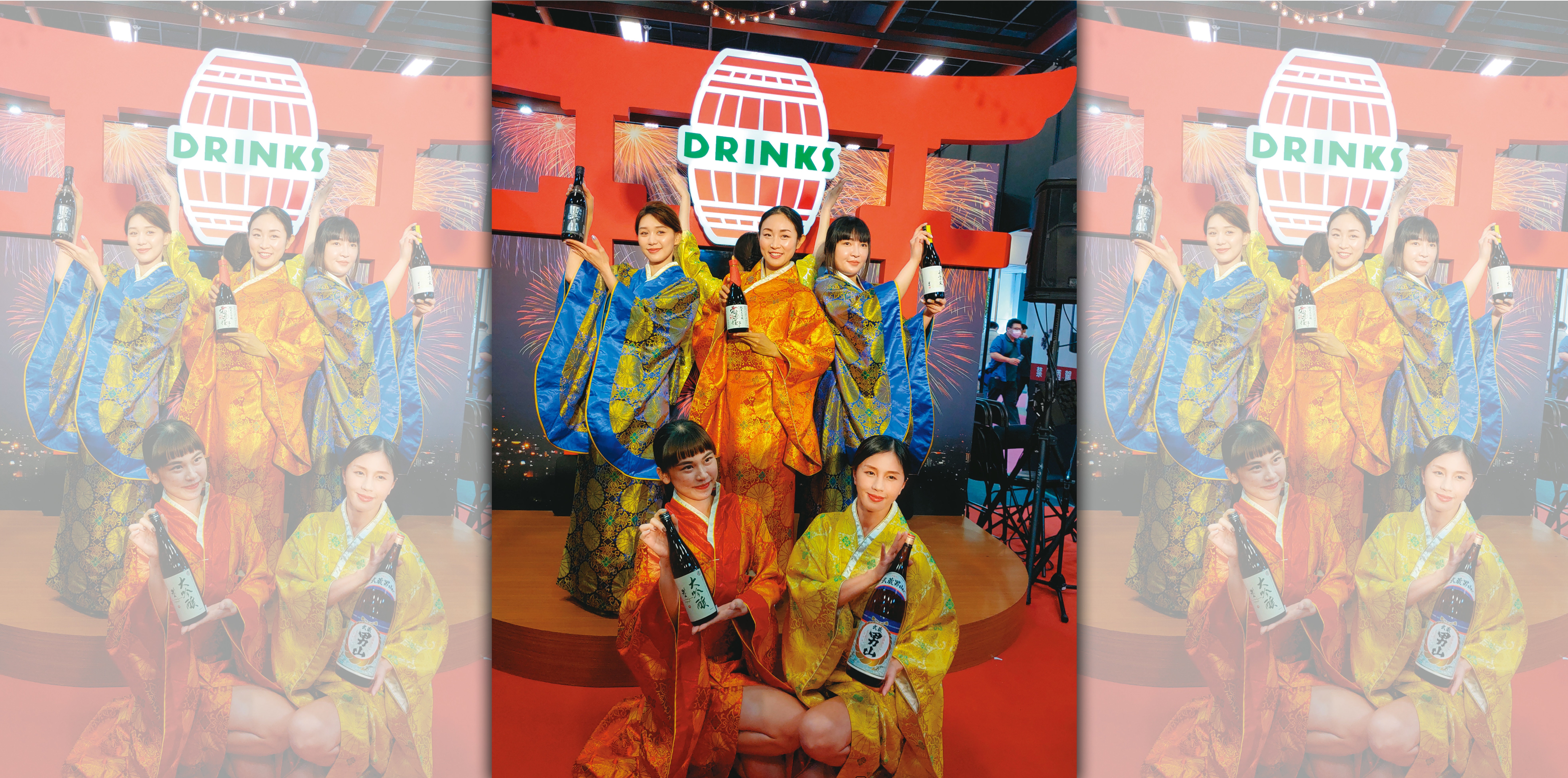 看準這波清酒潮流，橡木桶集結日本5大男山清酒，在台北國際純酒展上展現品牌操作的決心。