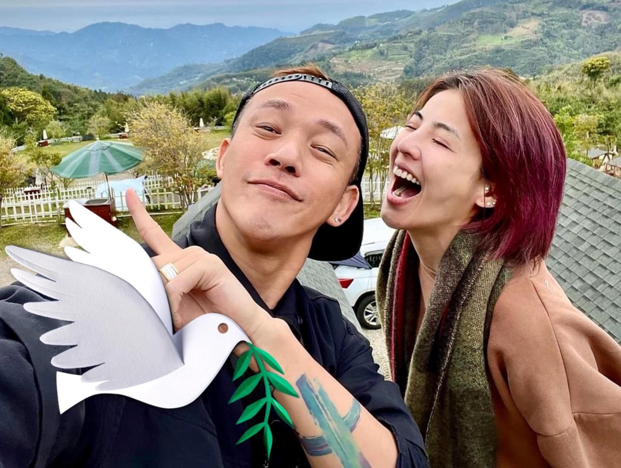 阿Ben（左）與徐小可結婚多年，育有2子1女。（翻攝白吉勝&徐小可 Love 白宮這一家 Pai’s Family臉書）