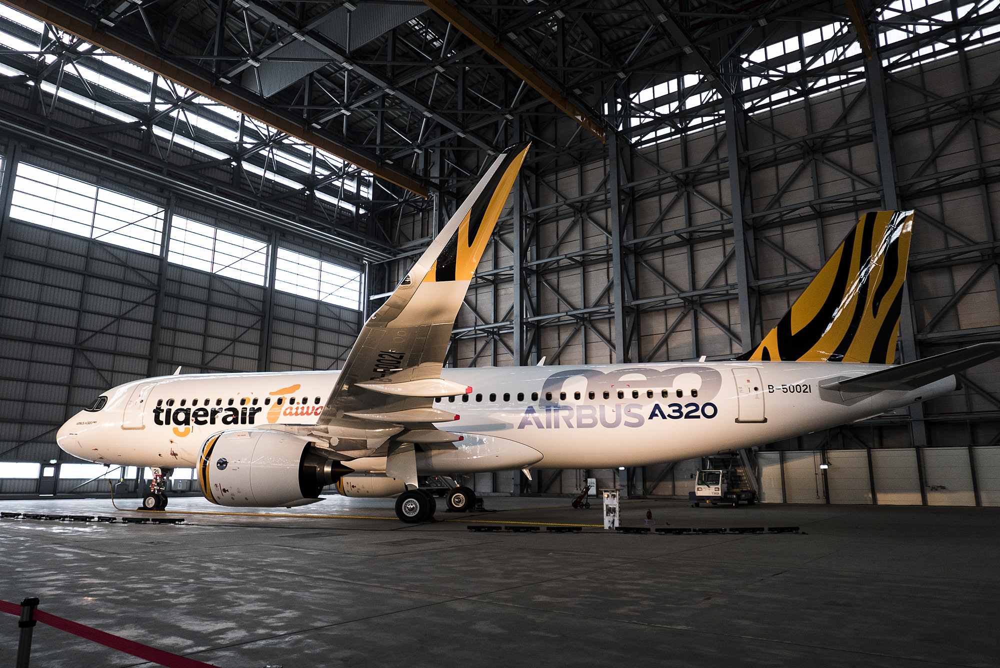 台灣虎航向空中巴士訂購的A320neo新機已陸續完成交付，並看好接下來出境旅遊陸續解封。
