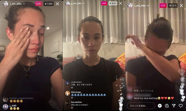 水原希子向來敢言,但私下也有很多委曲。(翻攝水原希子IG)