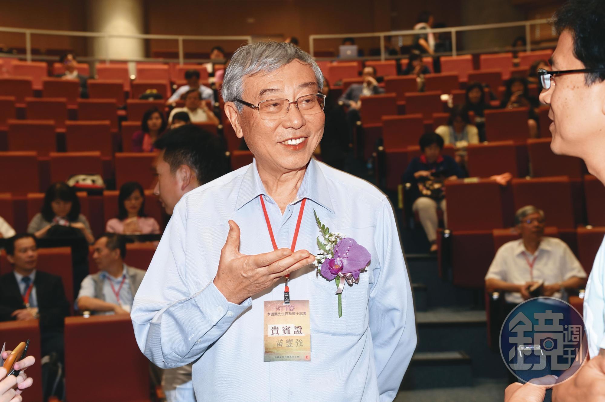 半導體、鋼鐵與石化業未來對氫氣需求將攀升，聯華神通集團旗下的聯華氣體等氣體公司可望受惠。圖為聯華神通集團董事長苗豐強。