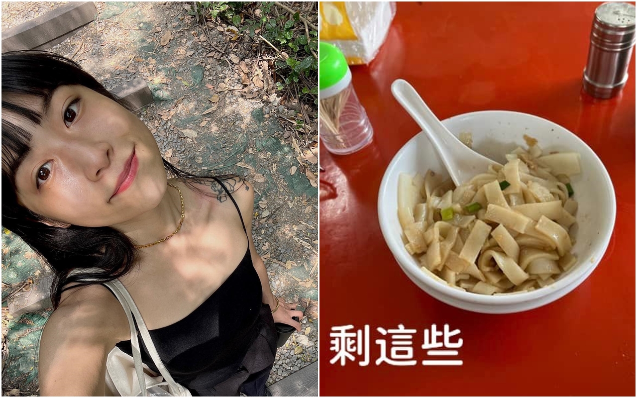 NanaQ曬出最新貼文，強調「極簡胃都怎麼吃」，並附上4張用餐前後對比照，結果卻引來網友砲轟。（翻攝自NanaQ臉書）