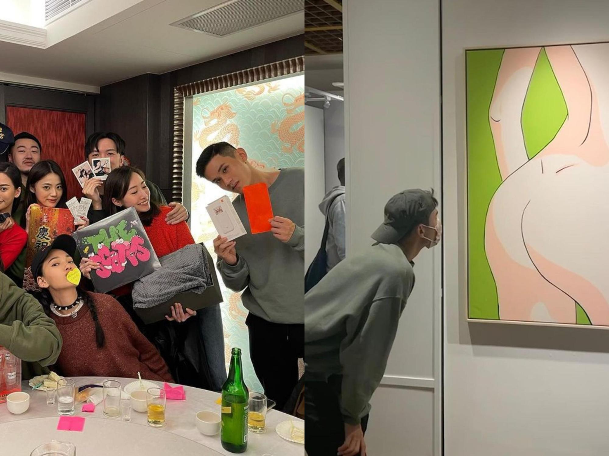 林映唯密戀富二代男友,去年還在IG分享男友照片,只是當時並未公開對方身分。(林映唯IG)