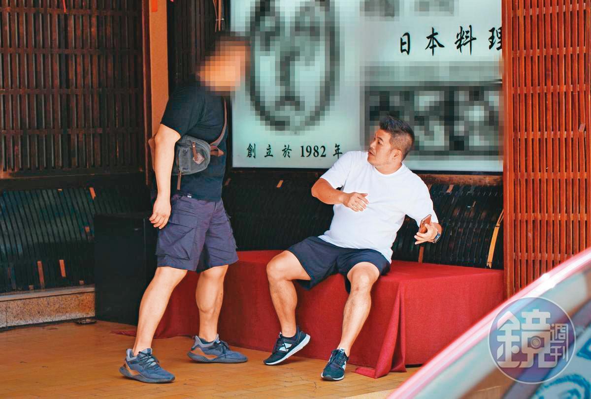 馬國畢曾因欠債到處賺錢，還被拍到遭黑衣人威嚇畫面。（本刊資料照）