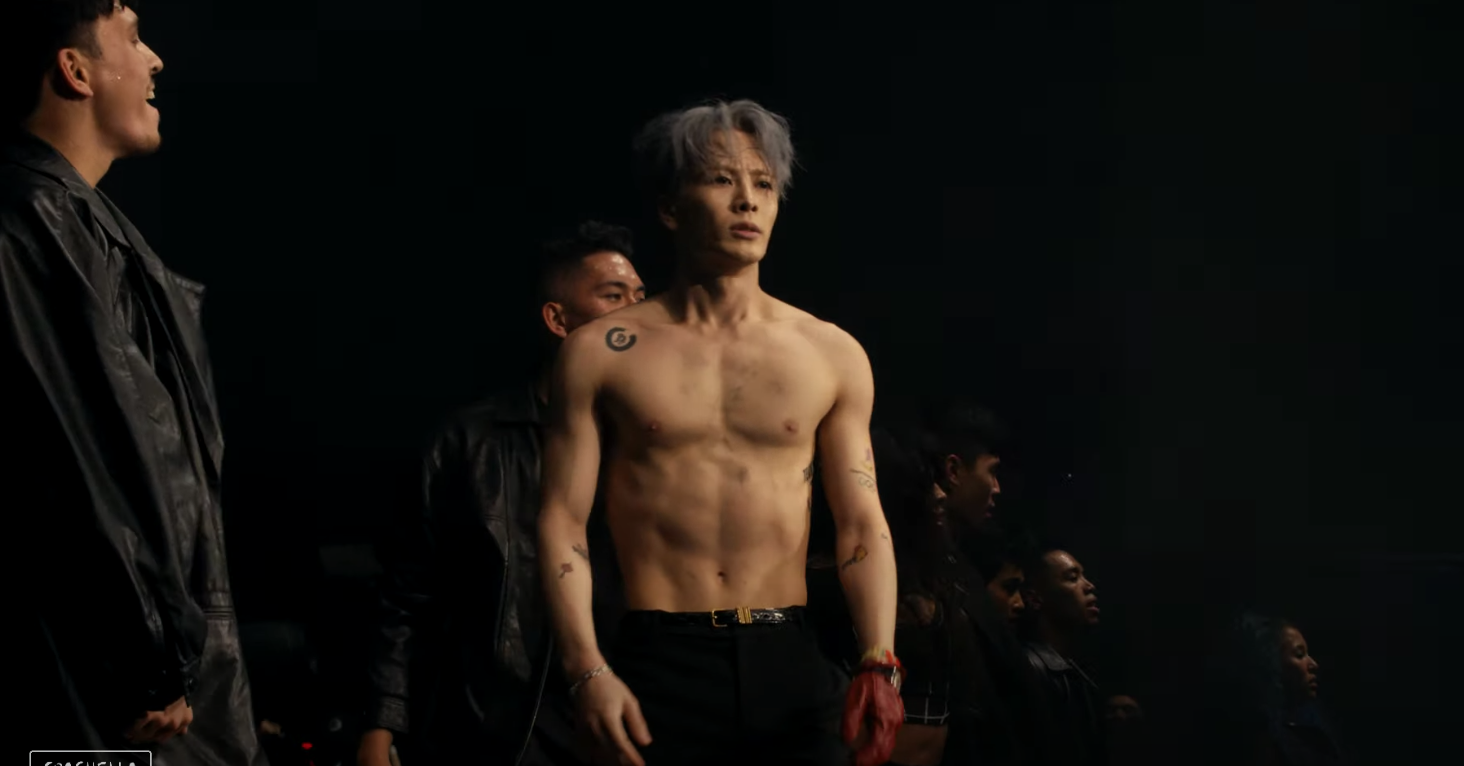 Jackson王嘉爾表演完激動地說：「這是中國人的驕傲。」（截圖自Coachella YT）