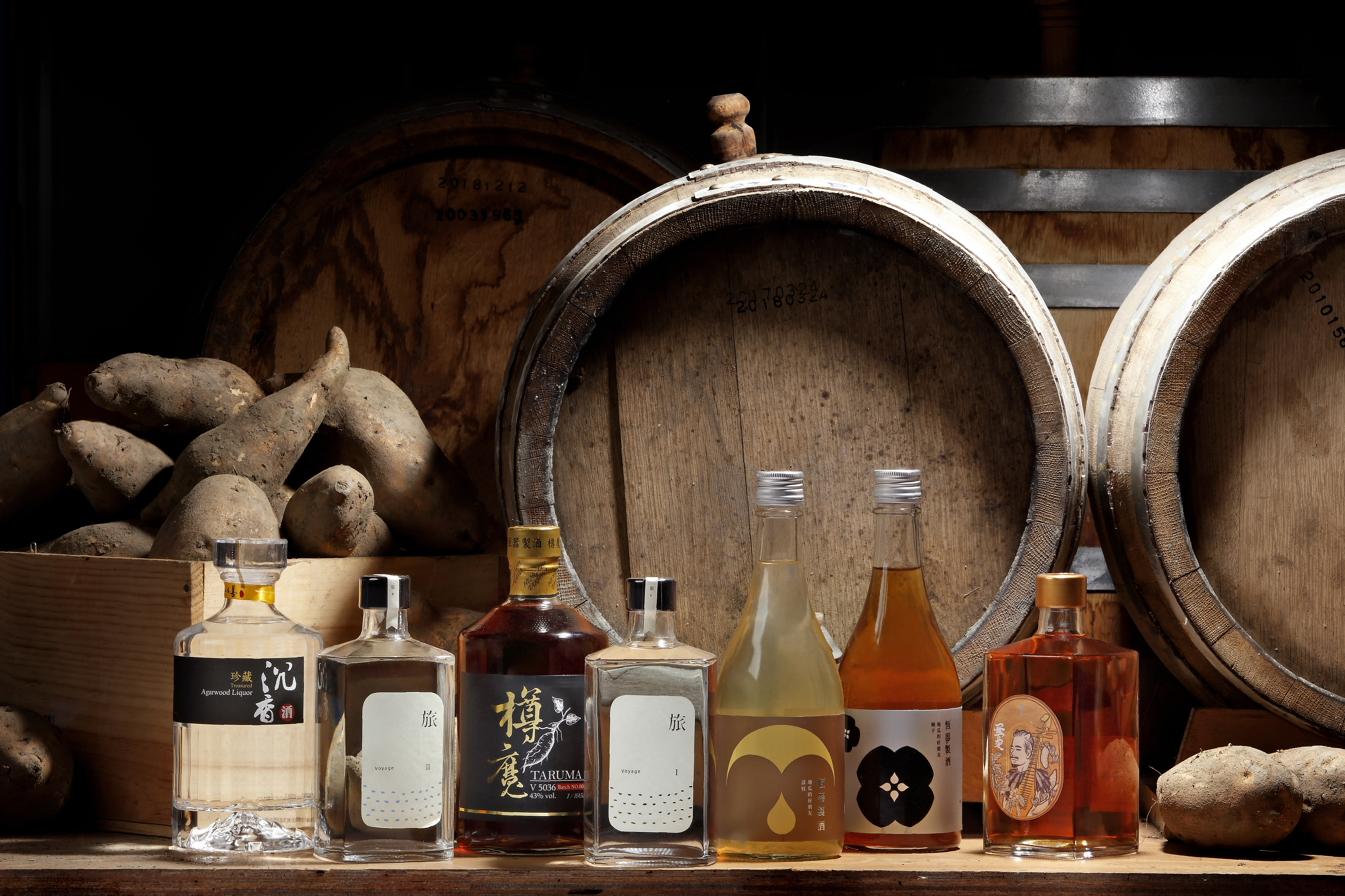 恆器製酒初試啼聲，挑選7支酒款參與2022年舊金山世界烈酒競賽，7支全數獲獎。（恆器製酒提供）