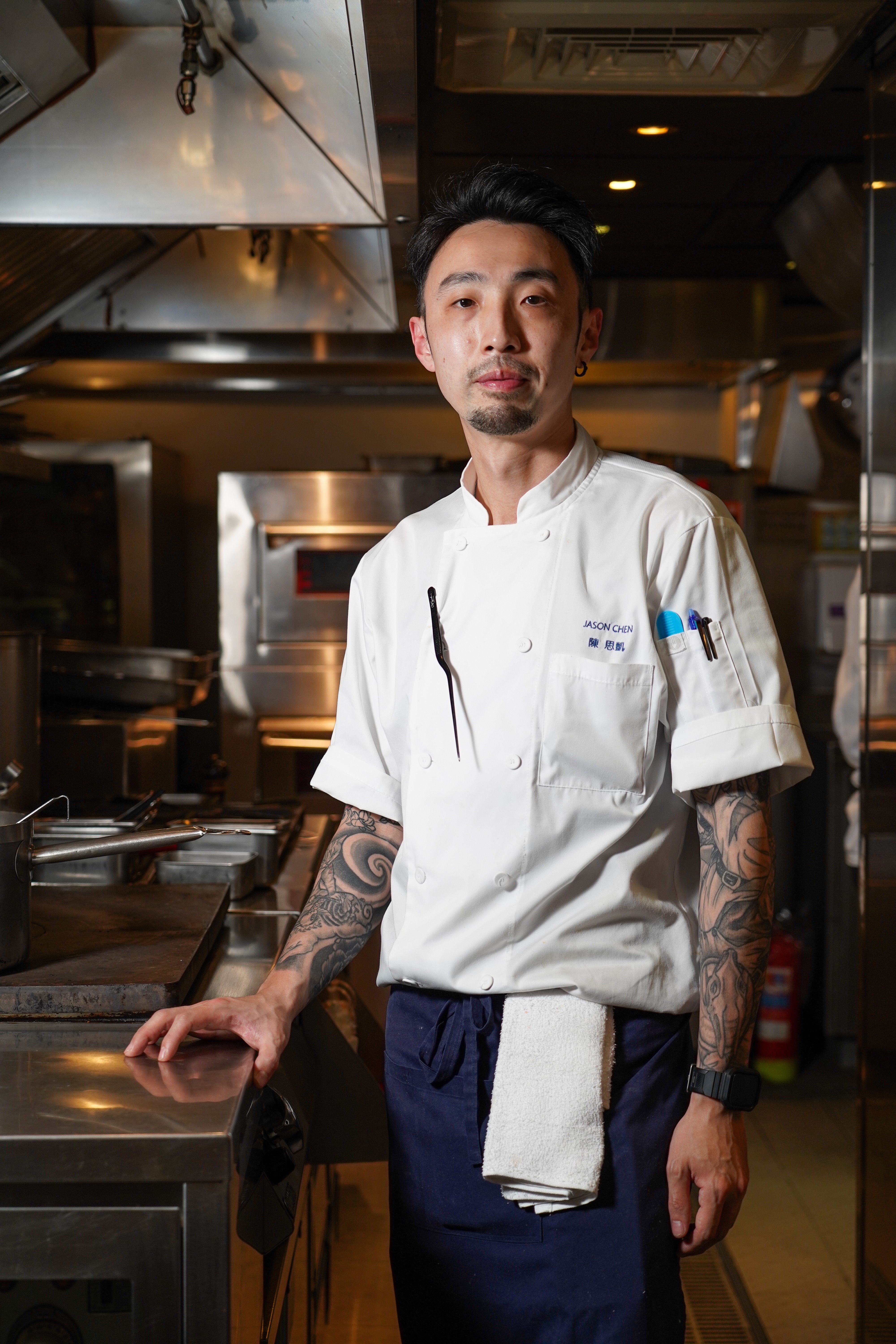 新主廚陳思凱（Jason）在法式料理帶入不落俗套的日式氣質，令人耳目一新。