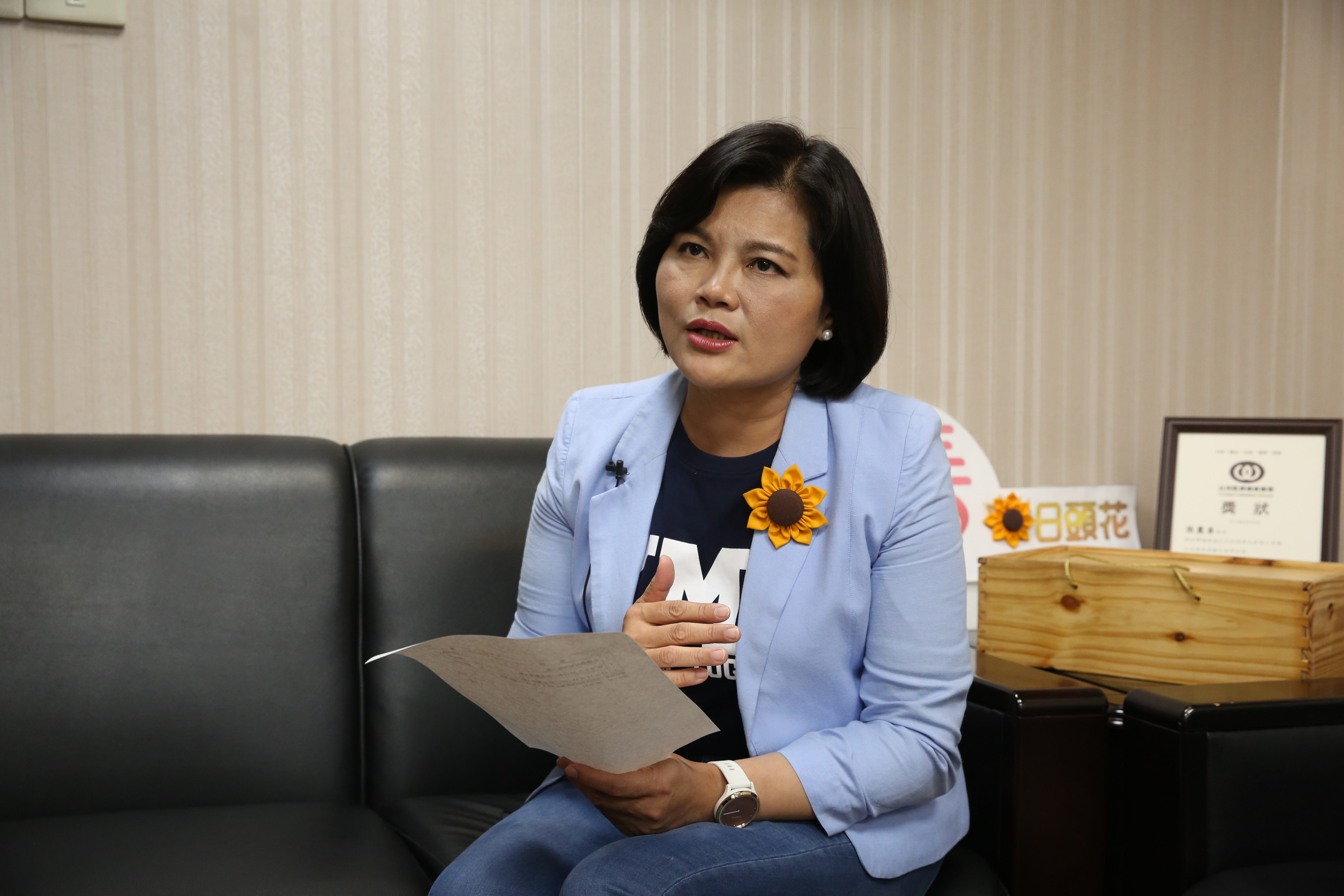 雲林縣長張麗善證實今新增一名滿週歲的男嬰確診。（本刊資料照）