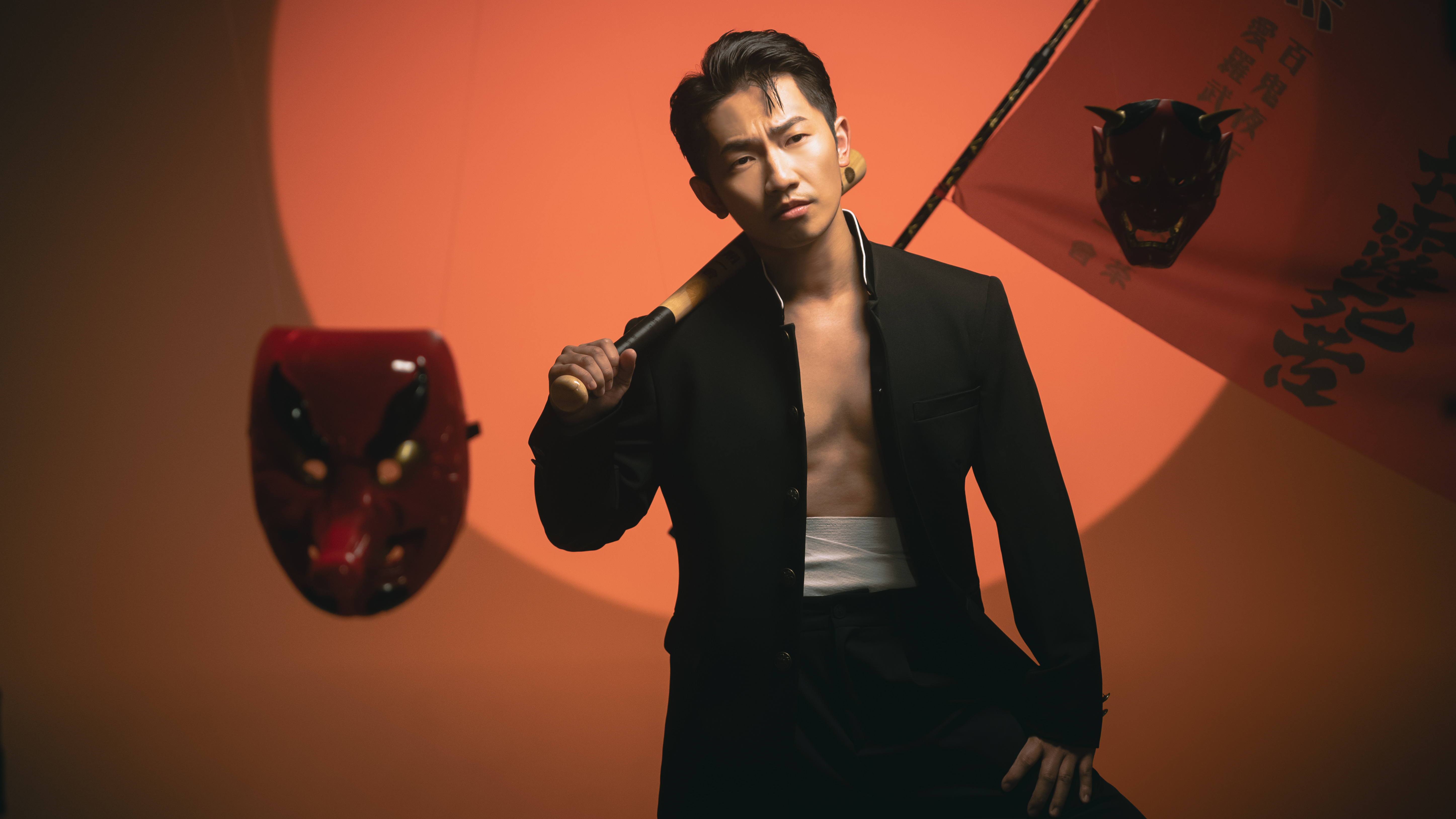 蔡昌憲去年底推出首張台語專輯《有閒》。（何樂音樂提供）