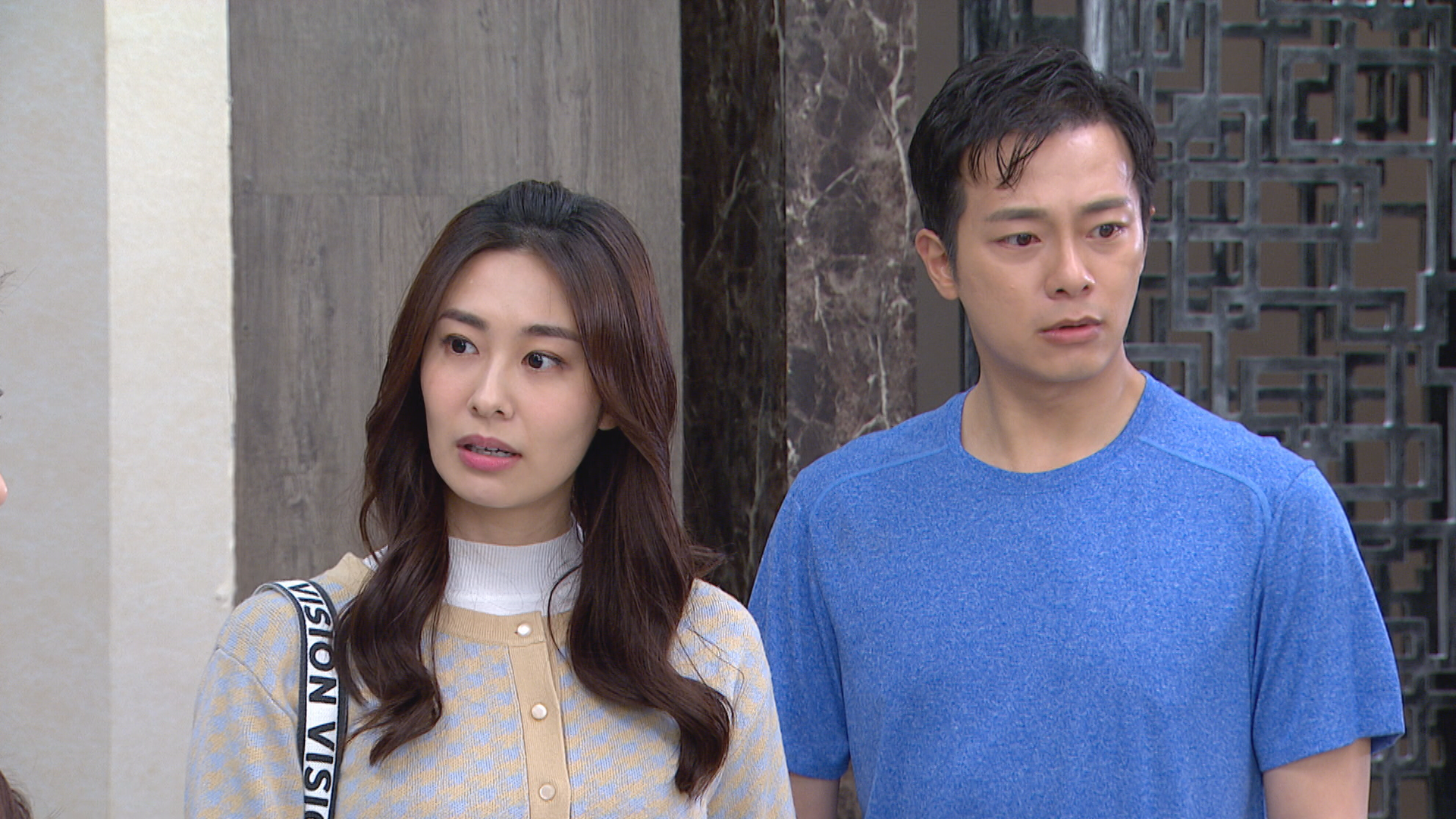 演員張郁婕快篩結果為陽性，目前正等候PCR結果中。（三立提供）