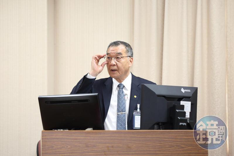 邱國正直言，看到華視誤報戰爭快訊覺得很訝異。（本刊資料照）