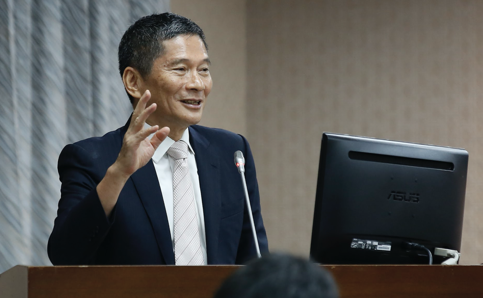 華視新聞誤報共軍襲台消息，文化部長李永得則表示「這是絕不應該發生的錯誤」。（資料照）