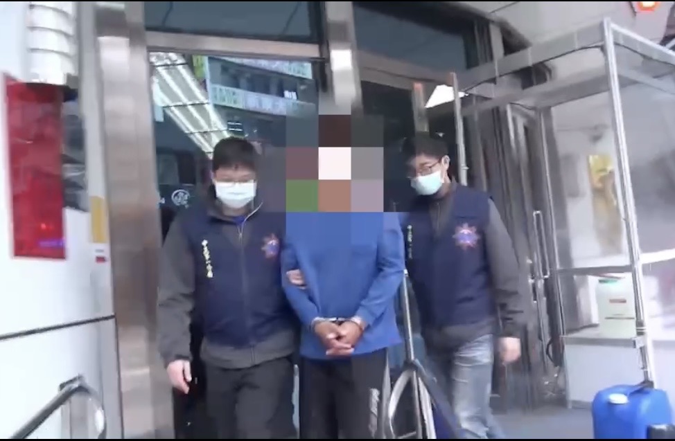 警方依公共危險罪將張嫌移送法辦。（翻攝畫面）