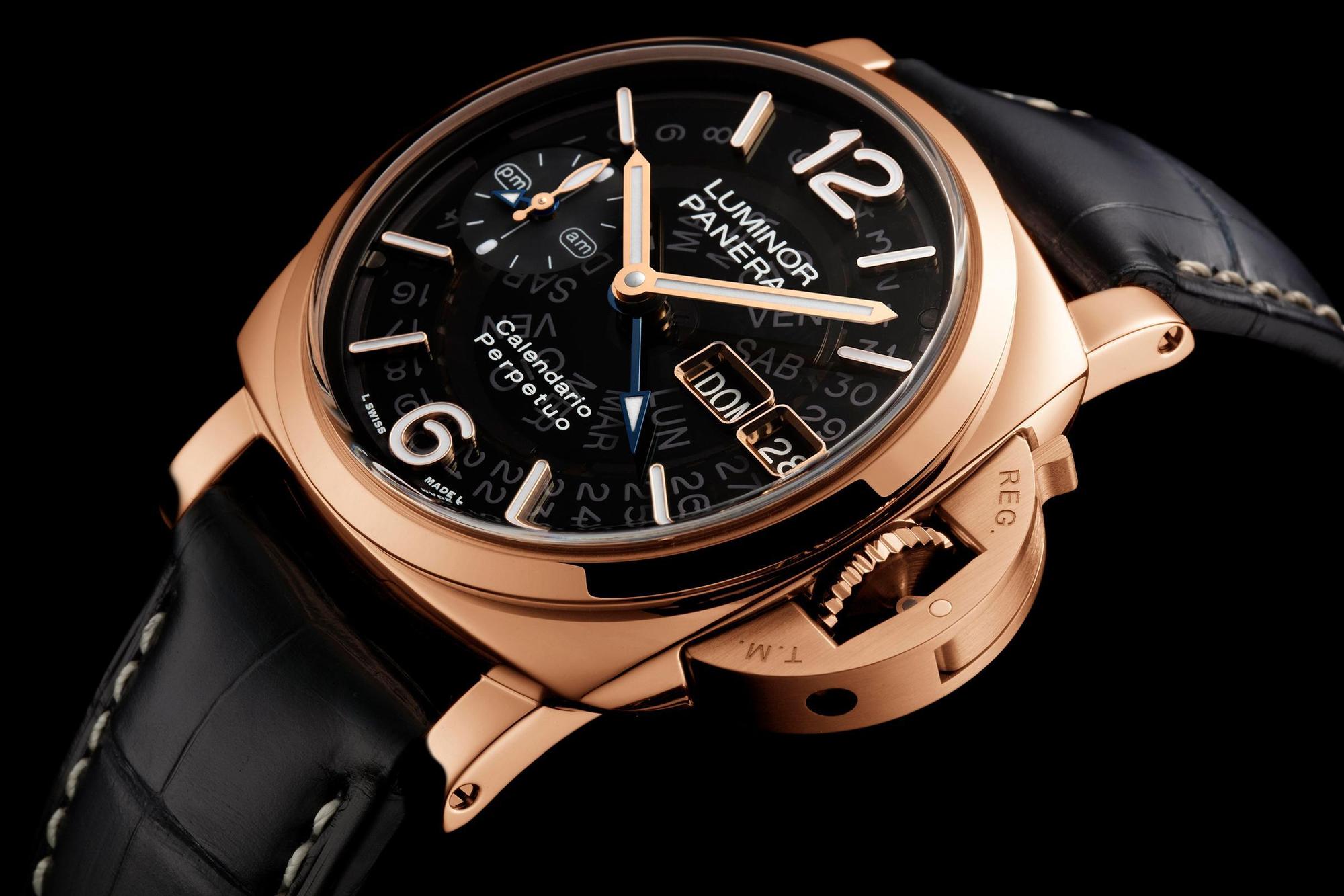 沛納海新一代體驗版Luminor Goldtech™ Calendario Perpetuo PAM01269,購買此錶款的收藏家可以獲得量身打造的旅程體驗。
