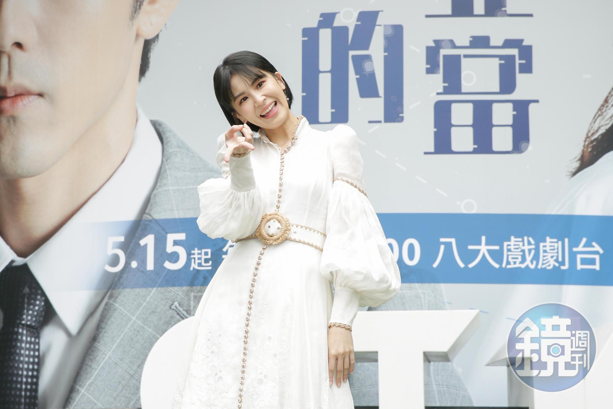 曾沛慈聊起新婚，滿滿幸福。