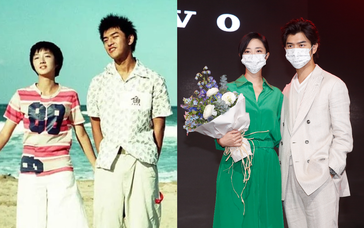 桂綸鎂、陳柏霖20年前憑《藍色大門》走紅，今日再度同框。