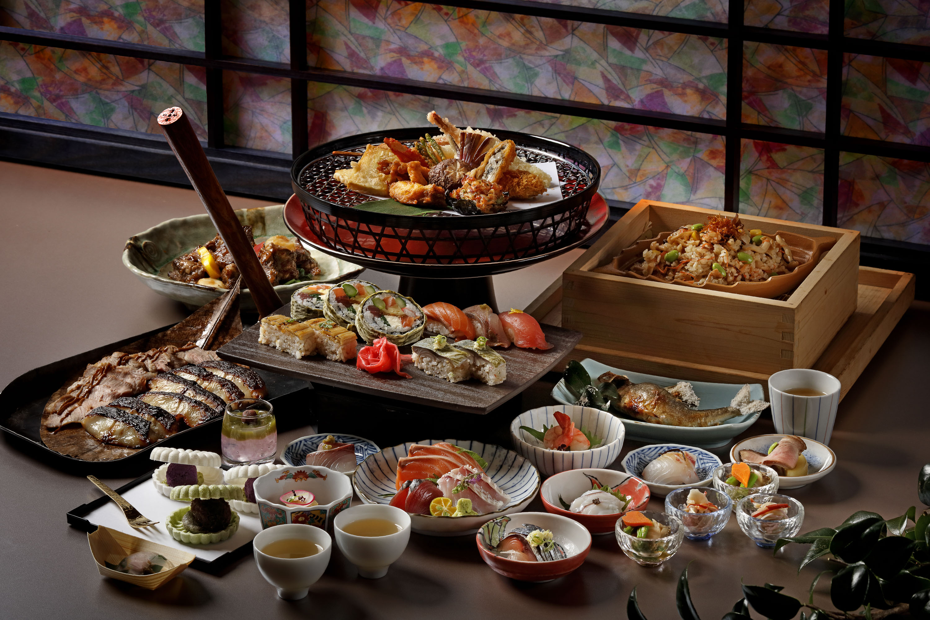 NAGOMI和食精緻宛如會席料理，打造精緻慢食體驗。（NAGOMI提供）