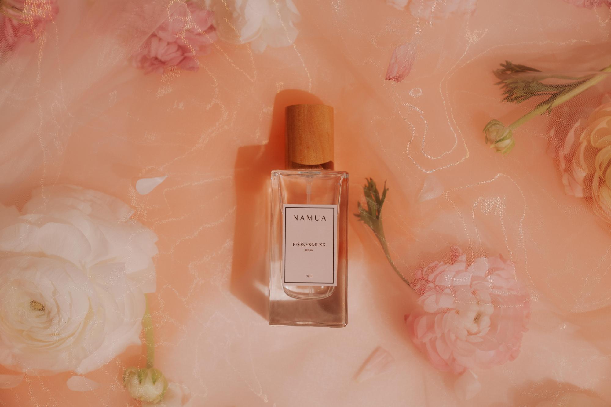 牡丹白麝香精油香水。NT$1,800/50ml（NAMUA提供）