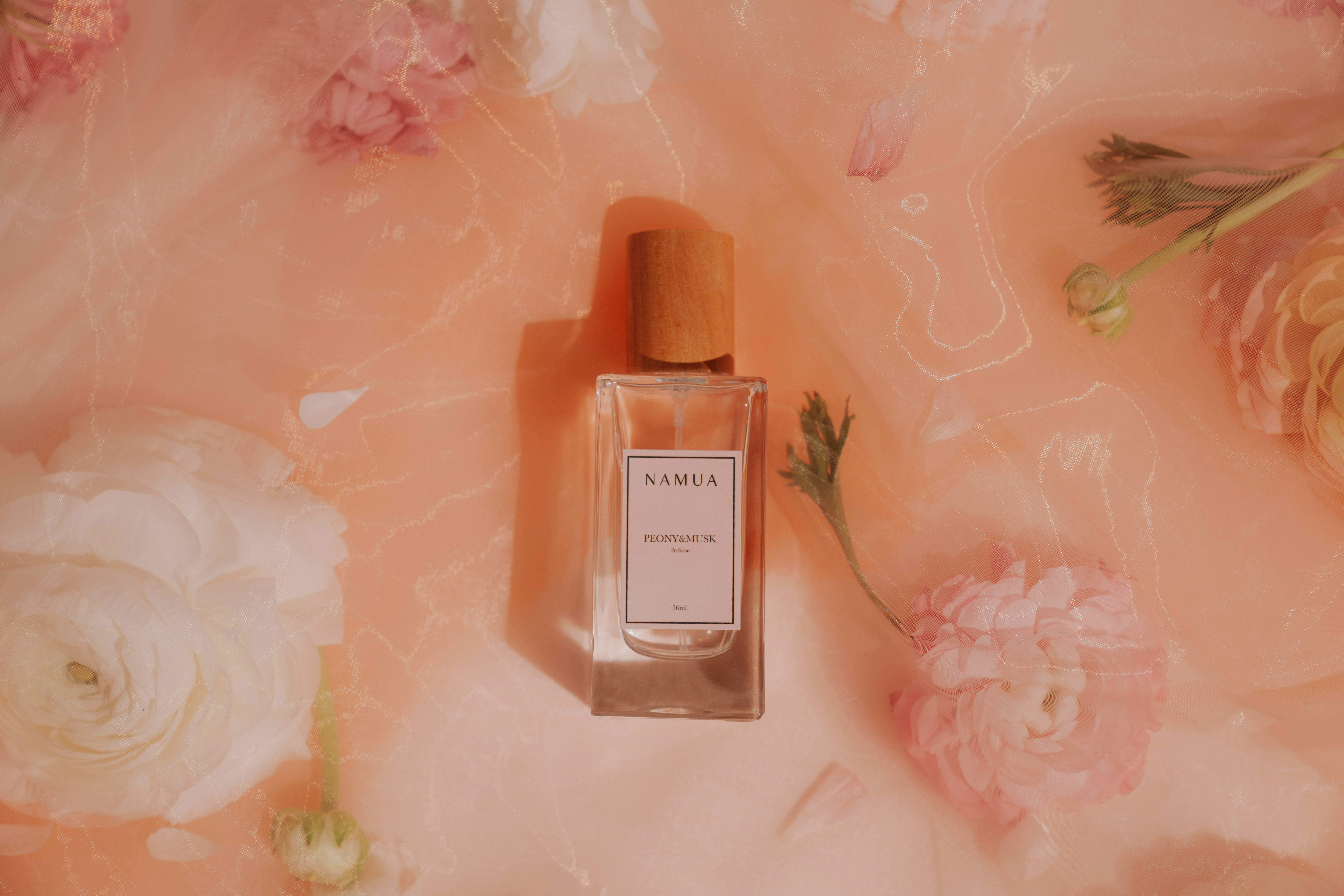 牡丹白麝香精油香水。NT$1,800/50ml（NAMUA提供）