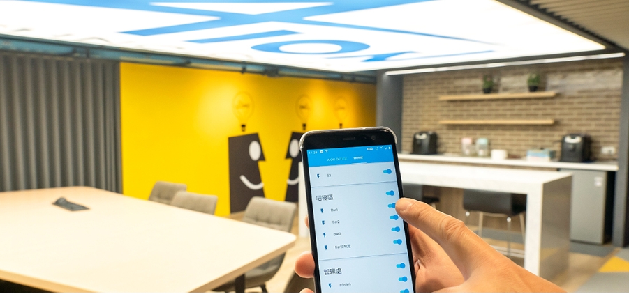 透過一鍵關燈，全員落實ESG日常化。（中保科提供）