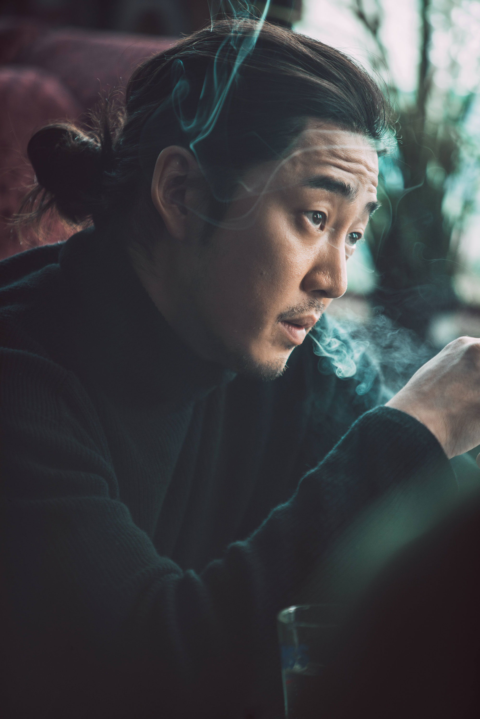 尹啟相在《犯罪都市》中飾演朝鮮族幫派首領。(翻攝自Daum Movie)