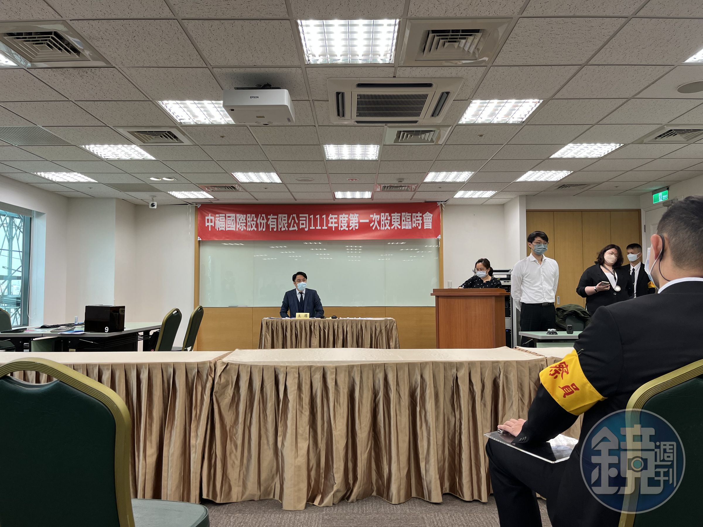 中福市場派今日召開臨股會，並選出吳進成為新任獨董。